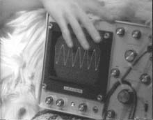 stroking oscilloscope